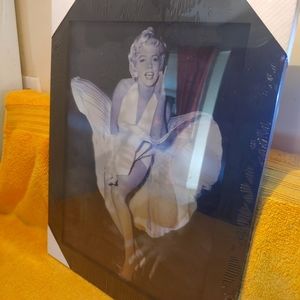 Marilyn Monroe 3D Hologram Picture Wrapped in Plastic